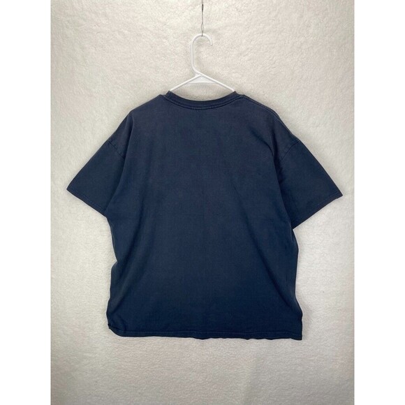Nike Vintage 00s T-Shirt Men’s Size XL Navy Crew Neck Logo Made in USA - Picture 8 of 10